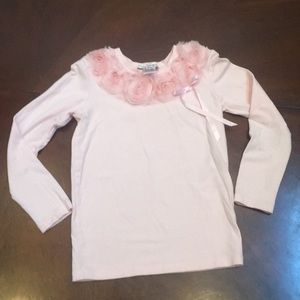 Ballerina Pink long sleeve shirt by Halabaloo.